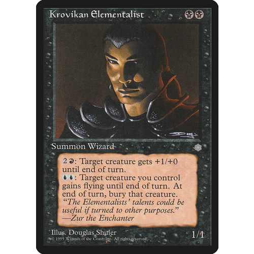 Krovikan Elementalist - ICE