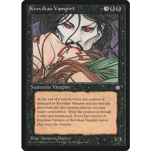 Krovikan Vampire - ICE