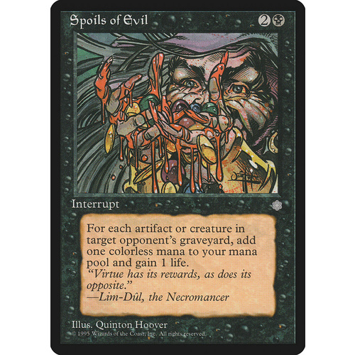 Spoils of Evil - ICE