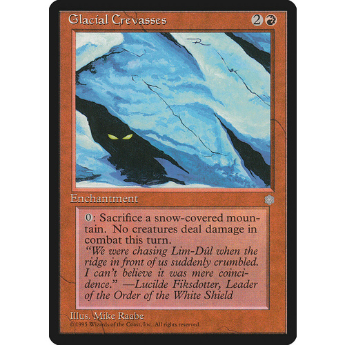 Glacial Crevasses - ICE