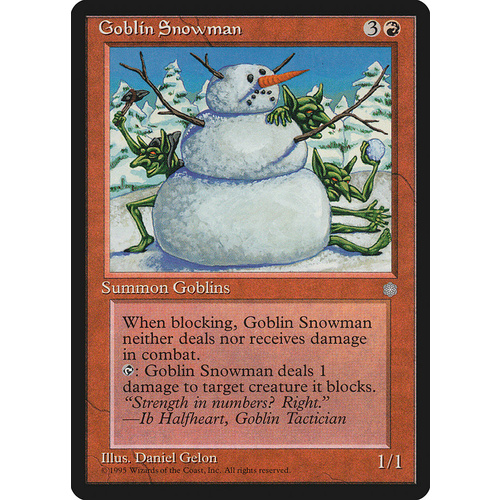 Goblin Snowman - ICE
