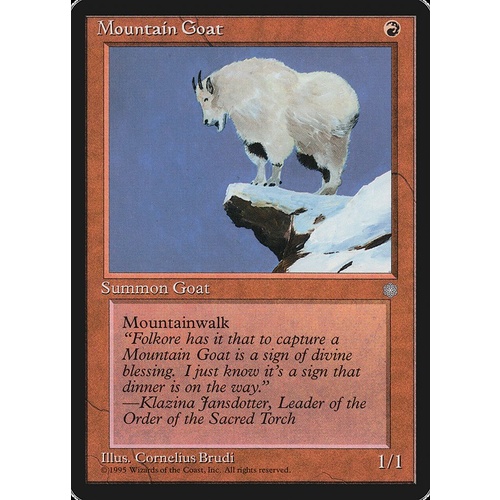 Mountain Goat - ICE
