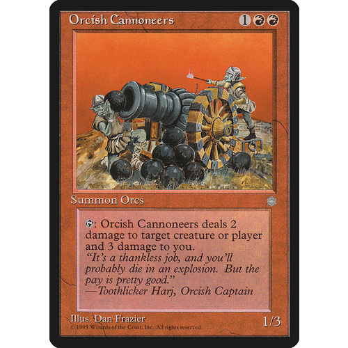 Orcish Cannoneers - ICE