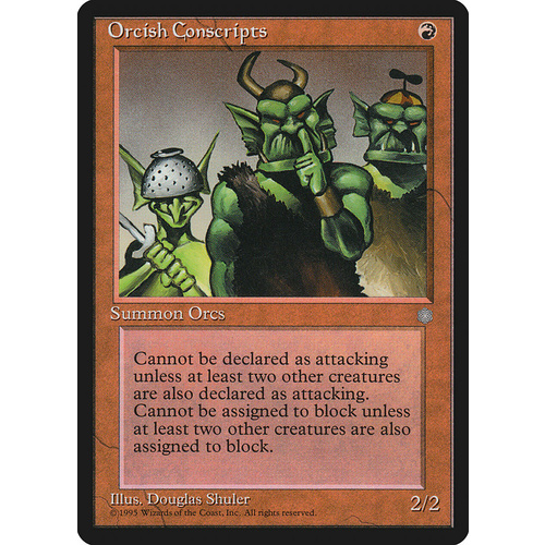 Orcish Conscripts - ICE