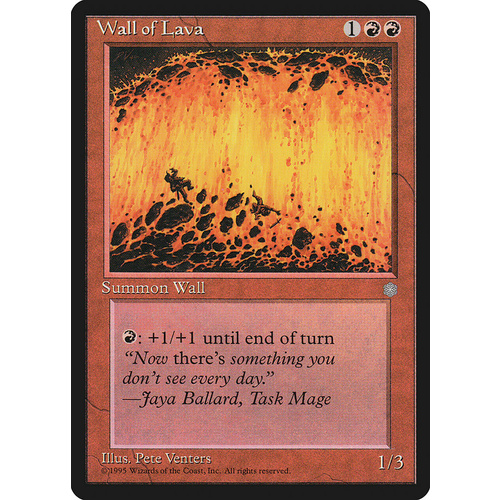 Wall of Lava - ICE
