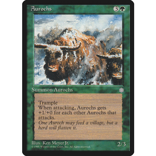 Aurochs - ICE
