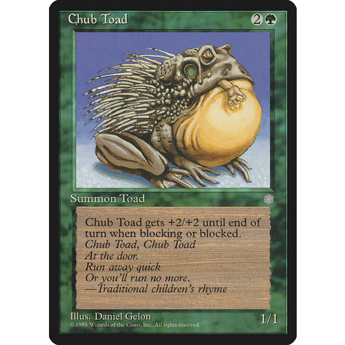 Chub Toad - ICE
