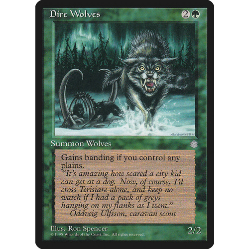 Dire Wolves - ICE