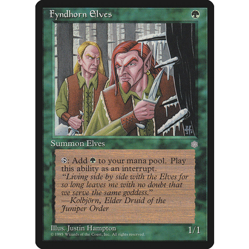 Fyndhorn Elves - ICE