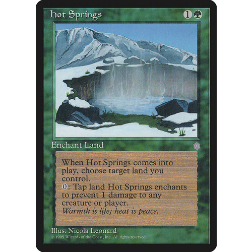 Hot Springs - ICE
