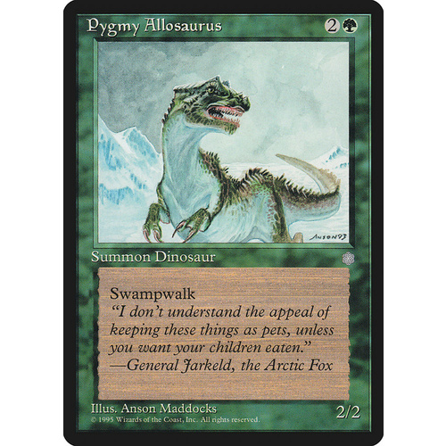 Pygmy Allosaurus - ICE