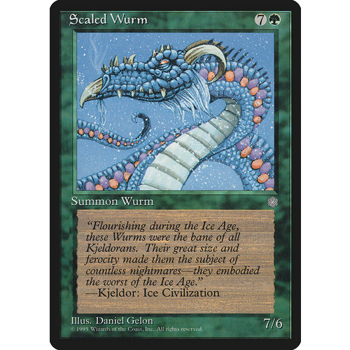 Scaled Wurm - ICE