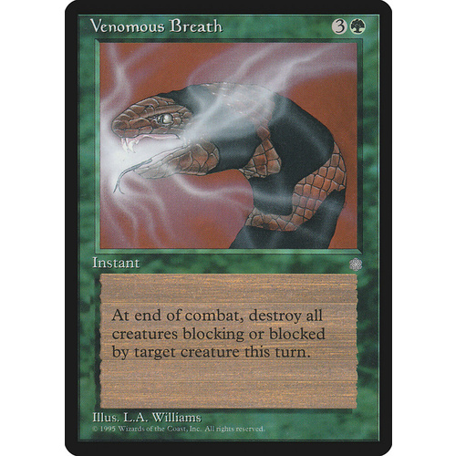 Venomous Breath - ICE