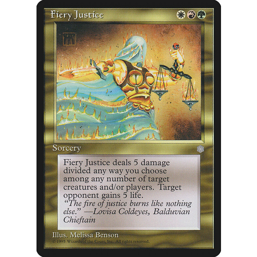 Fiery Justice - ICE