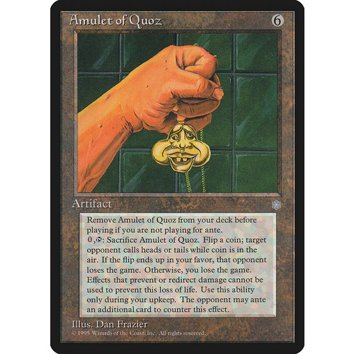 Amulet of Quoz - ICE