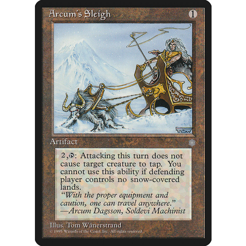 Arcum's Sleigh - ICE