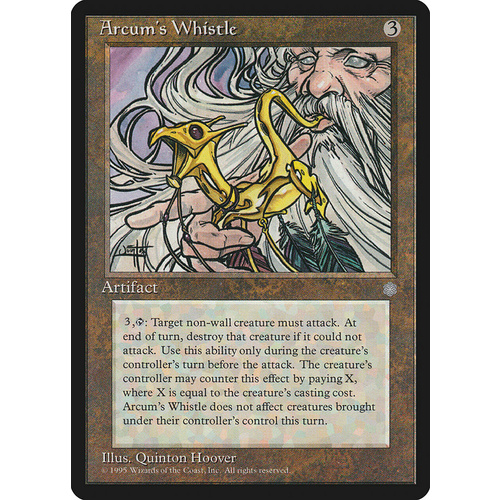 Arcum's Whistle - ICE