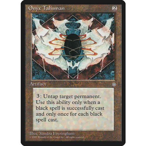 Onyx Talisman - ICE
