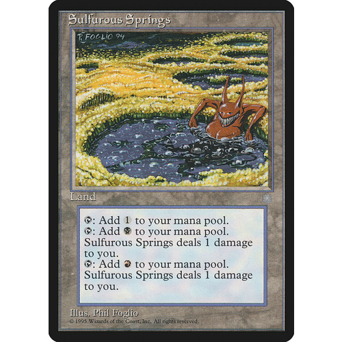 Sulfurous Springs - ICE