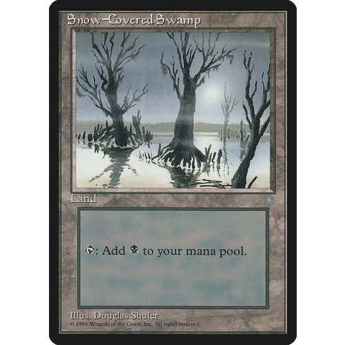 Snow-Covered Swamp - ICE