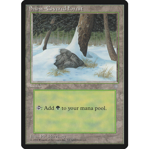 Snow-Covered Forest - ICE