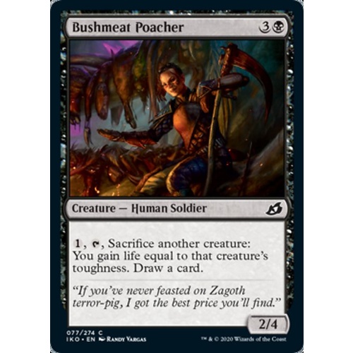 Bushmeat Poacher - IKO