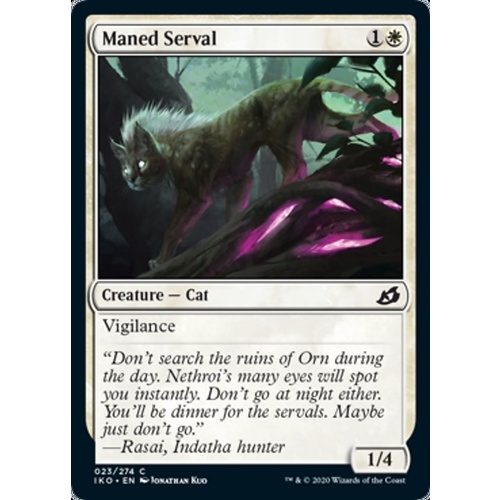 Maned Serval FOIL - IKO