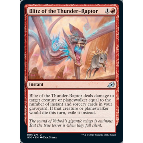 Blitz of the Thunder-Raptor FOIL - IKO
