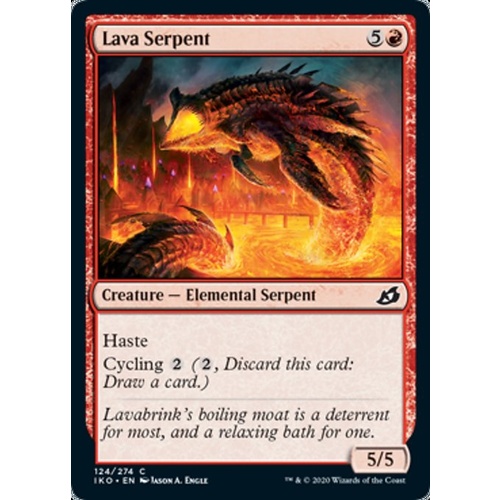 Lava Serpent FOIL - IKO