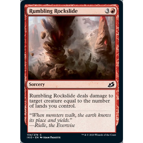 Rumbling Rockslide FOIL - IKO