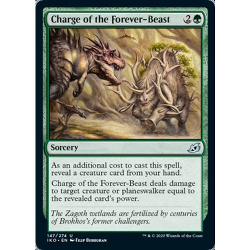 Charge of the Forever-Beast FOIL - IKO