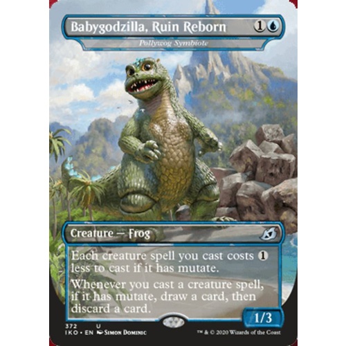Babygodzilla, Ruin Reborn - Pollywog Symbiote FOIL (Godzilla Series) - IKO
