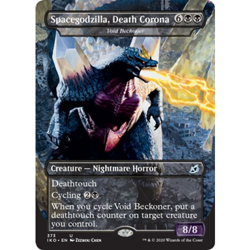 Spacegodzilla, Death Corona - Void Beckoner FOIL (Godzilla Series) - IKO