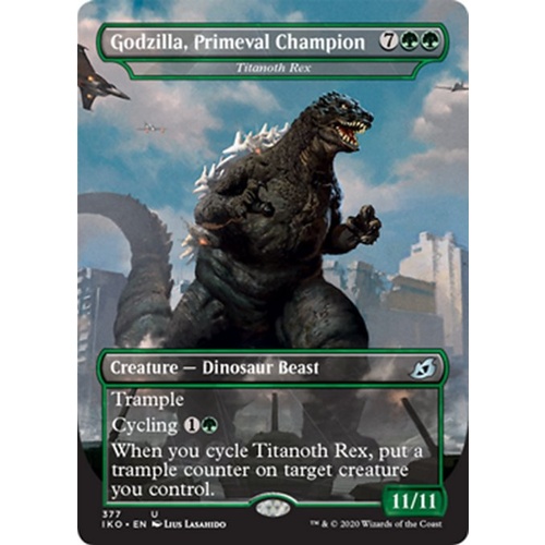 Godzilla, Primeval Champion - Titanoth Rex FOIL (Godzilla Series) - IKO