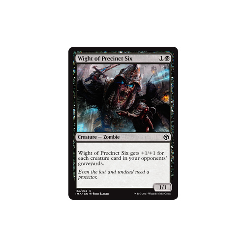 Wight of Precinct Six - IMA