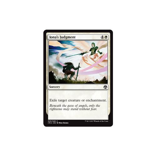 Iona's Judgment FOIL - IMA