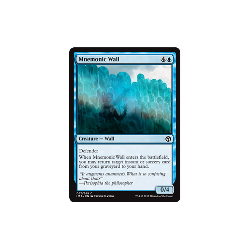 Mnemonic Wall FOIL - IMA