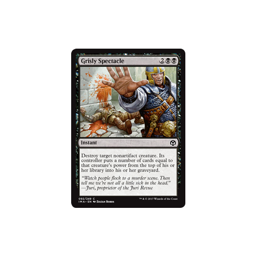Grisly Spectacle FOIL - IMA
