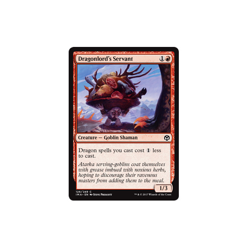 Dragonlord's Servant FOIL - IMA