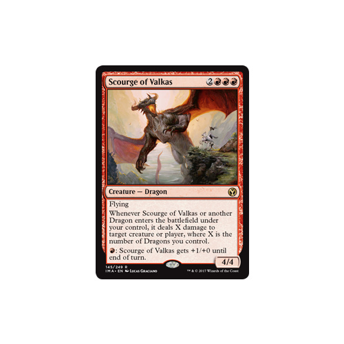 Scourge of Valkas FOIL - IMA
