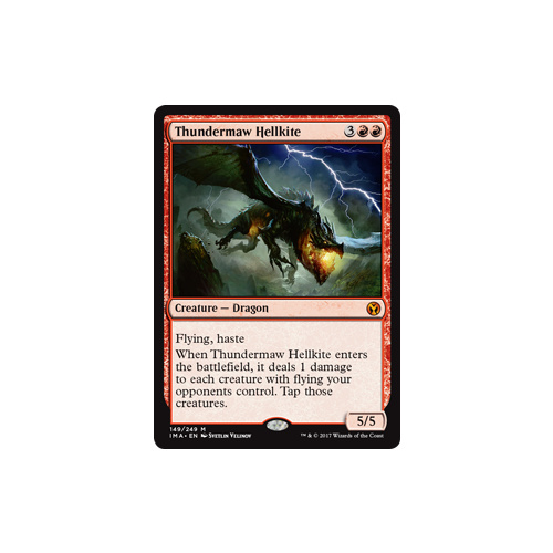 Thundermaw Hellkite FOIL - IMA