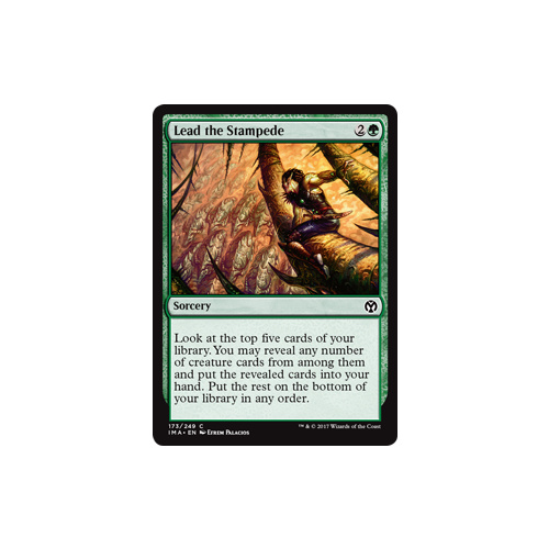 Lead the Stampede FOIL - IMA