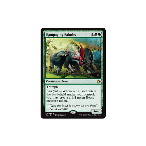 Rampaging Baloths FOIL - IMA