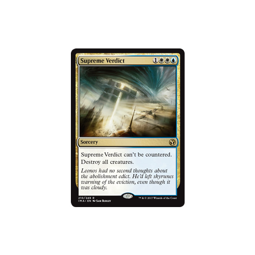 Supreme Verdict FOIL - IMA