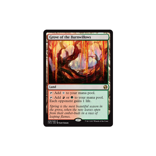 Grove of the Burnwillows FOIL - IMA