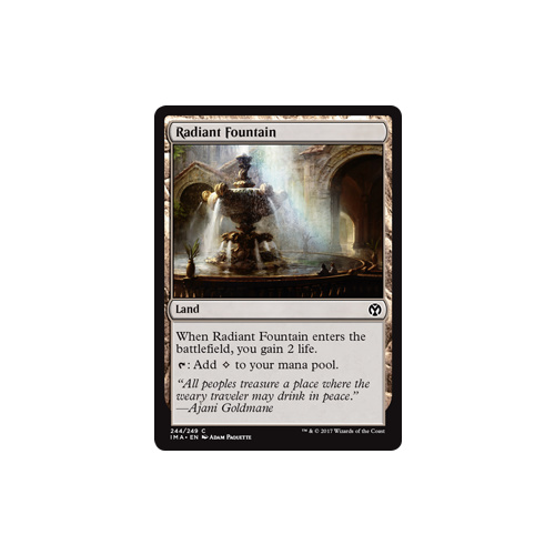 Radiant Fountain FOIL - IMA
