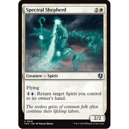 Spectral Shepherd - INR
