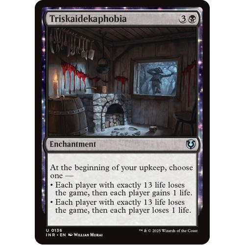 Triskaidekaphobia - INR