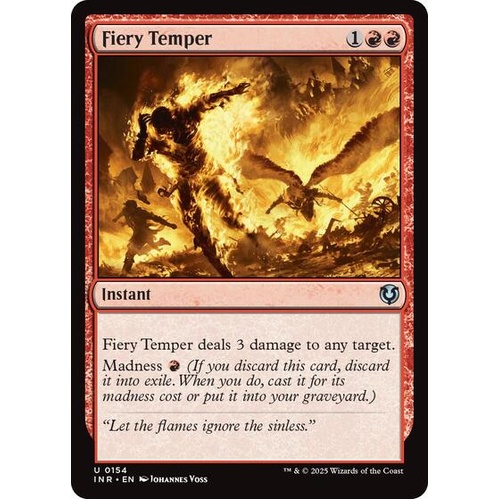 Fiery Temper - INR