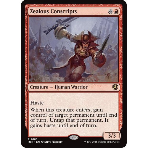Zealous Conscripts - INR